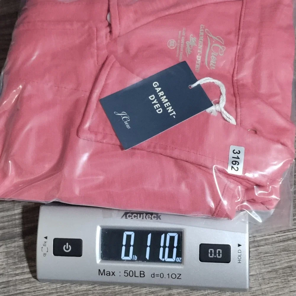 NEW J Crew Garment Dyed Harbor Shirt Men Size XXL Camp Collar Nantucket Red/Pink